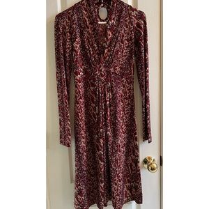 BcBg Max v-neck multi color dress